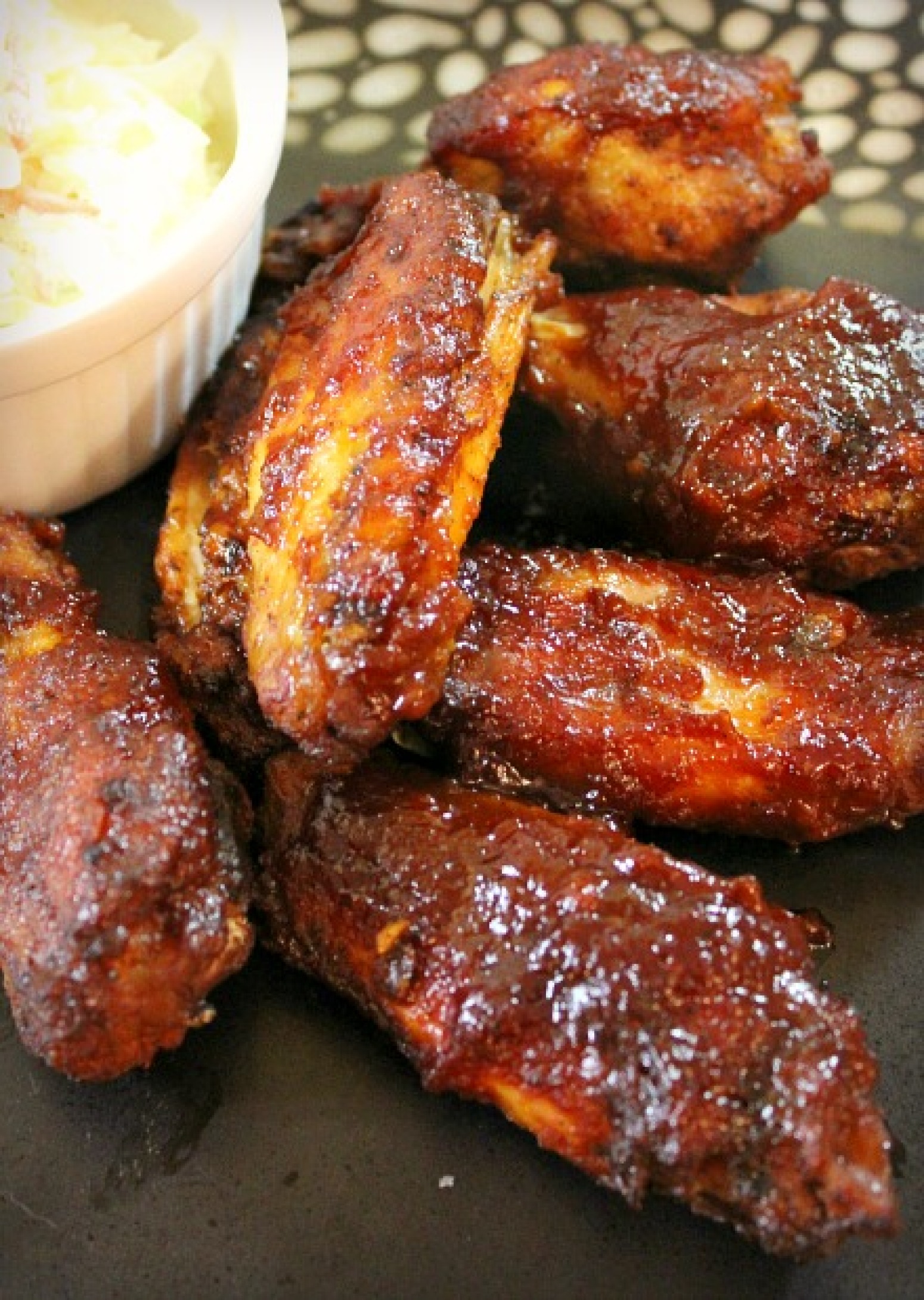how to make barbecue chicken wings in the oven