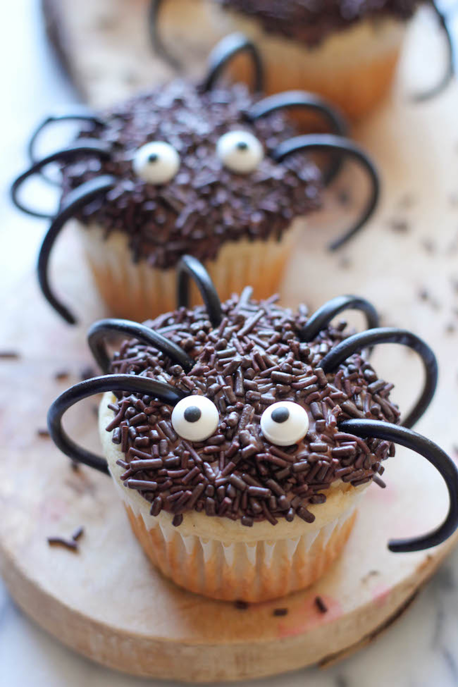 Halloween Spider Cupcakes Recipe | Just A Pinch Recipes