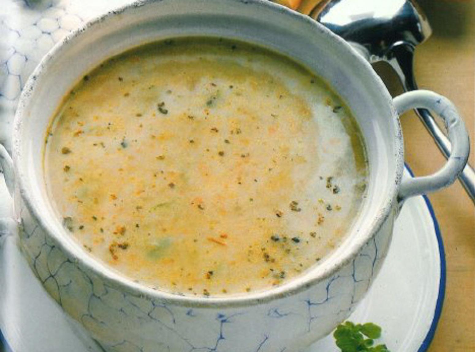 Kartoffelsuppe - German Potato Soup Recipe | Just A Pinch Recipes