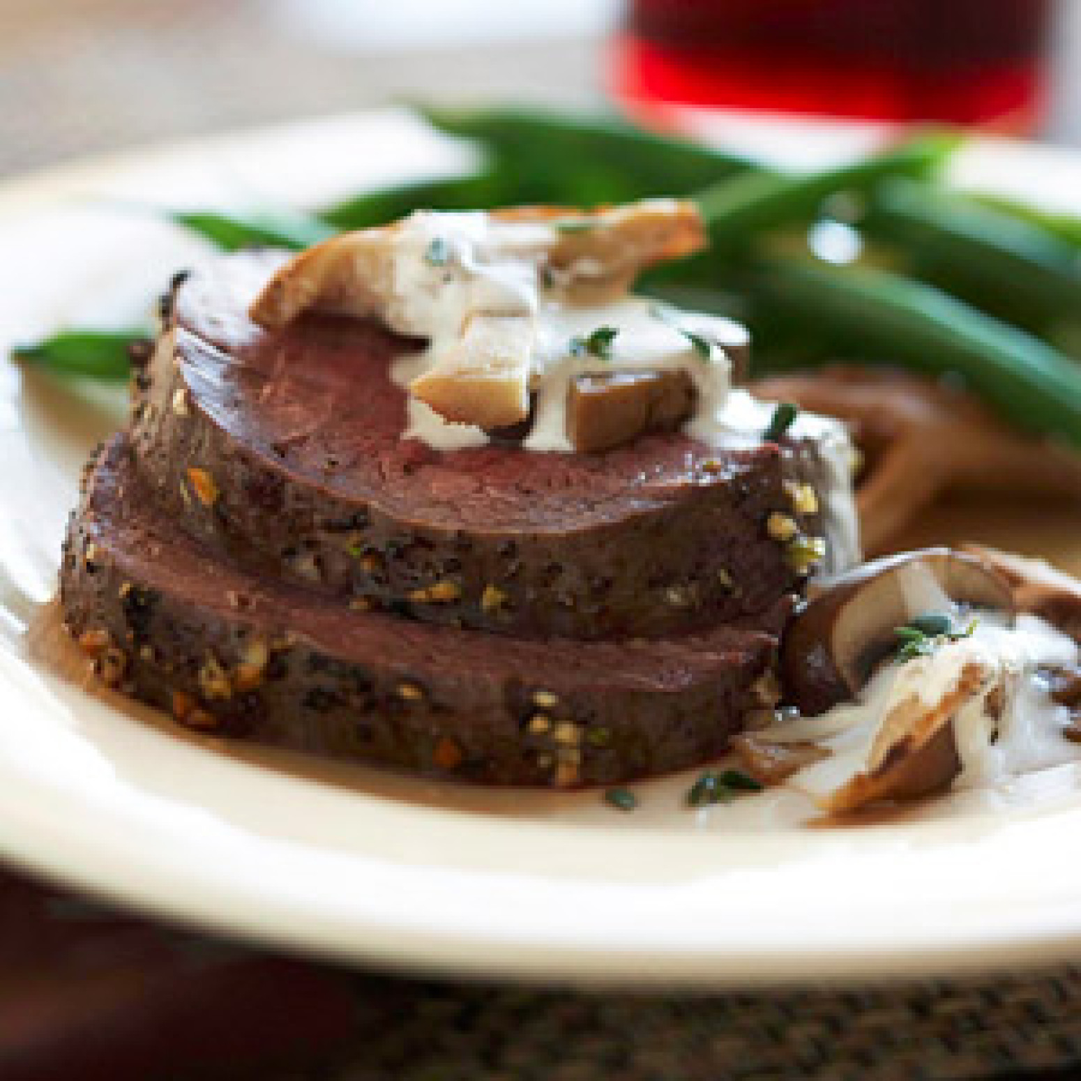 An Easy Recipe For Roasted Beef Tenderloin Cooked To Medium Rare