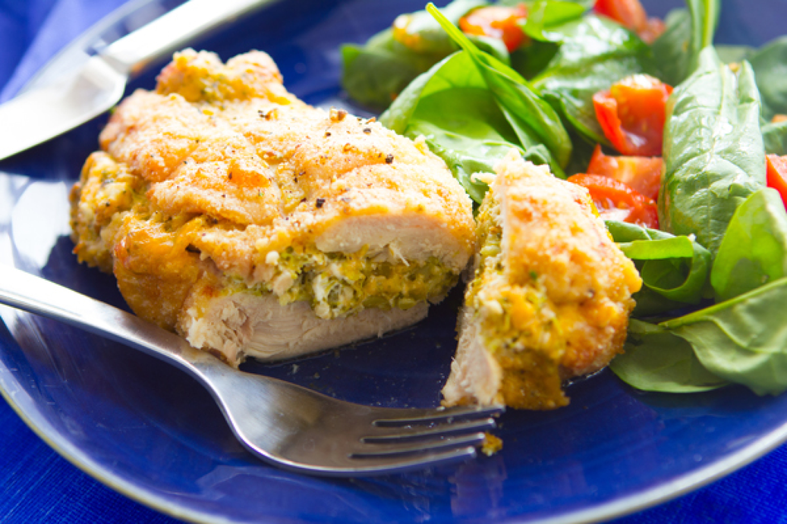 Broccoli and Cheese Stuffed Chicken That Low Carb Life