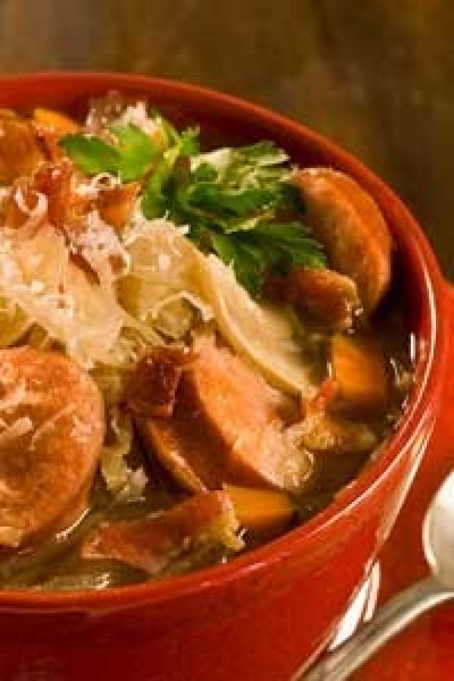 Slow Cooker Smoked Sausage and Sauerkraut Soup Recipe by Paula Deen 3