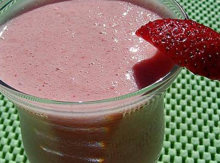 Strawberry Protein Shake Recipe | Just A Pinch Recipes
